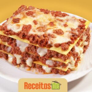 Lasanha de Carne e Molho Branco