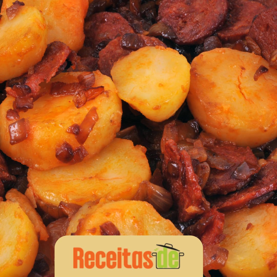 Linguiça Calabresa com Batata