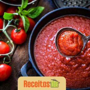 Molho Vermelho Simples e Delicioso