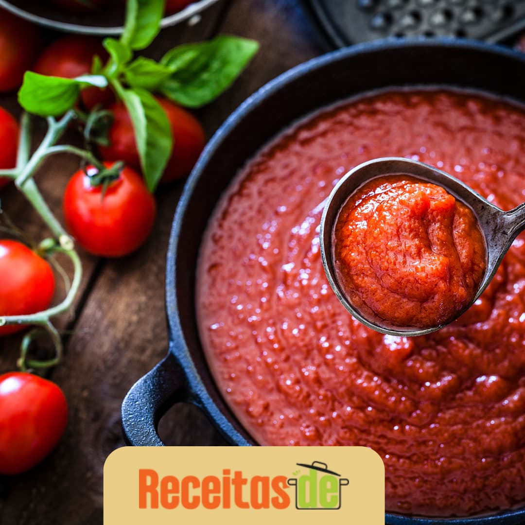 Molho Vermelho Simples e Delicioso