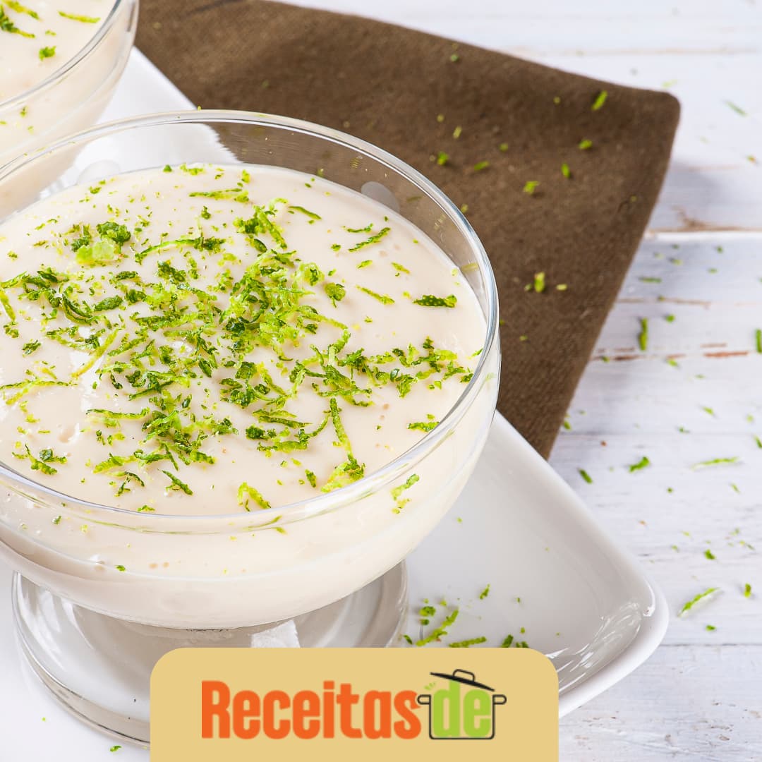 Mousse de Limão Refrescante