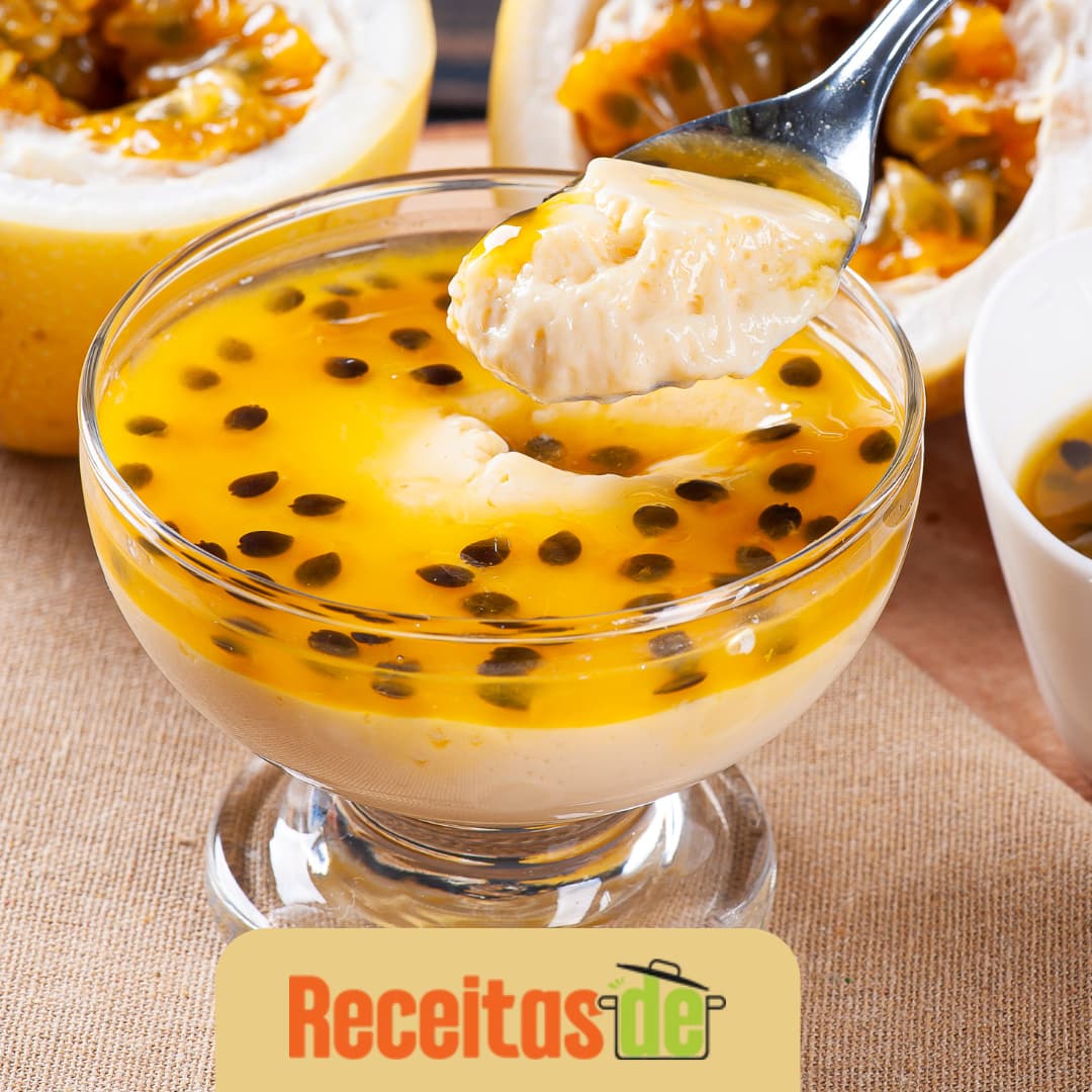 Mousse de Maracujá Refrescante