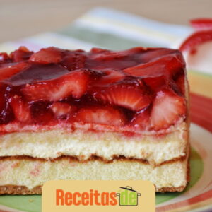 Pavê de Morangos Delicioso