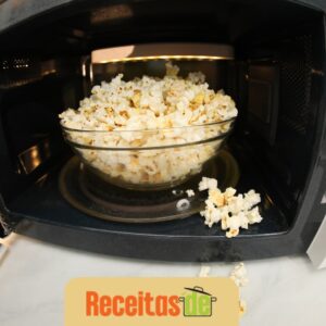 Pipoca de Microondas sem Óleo