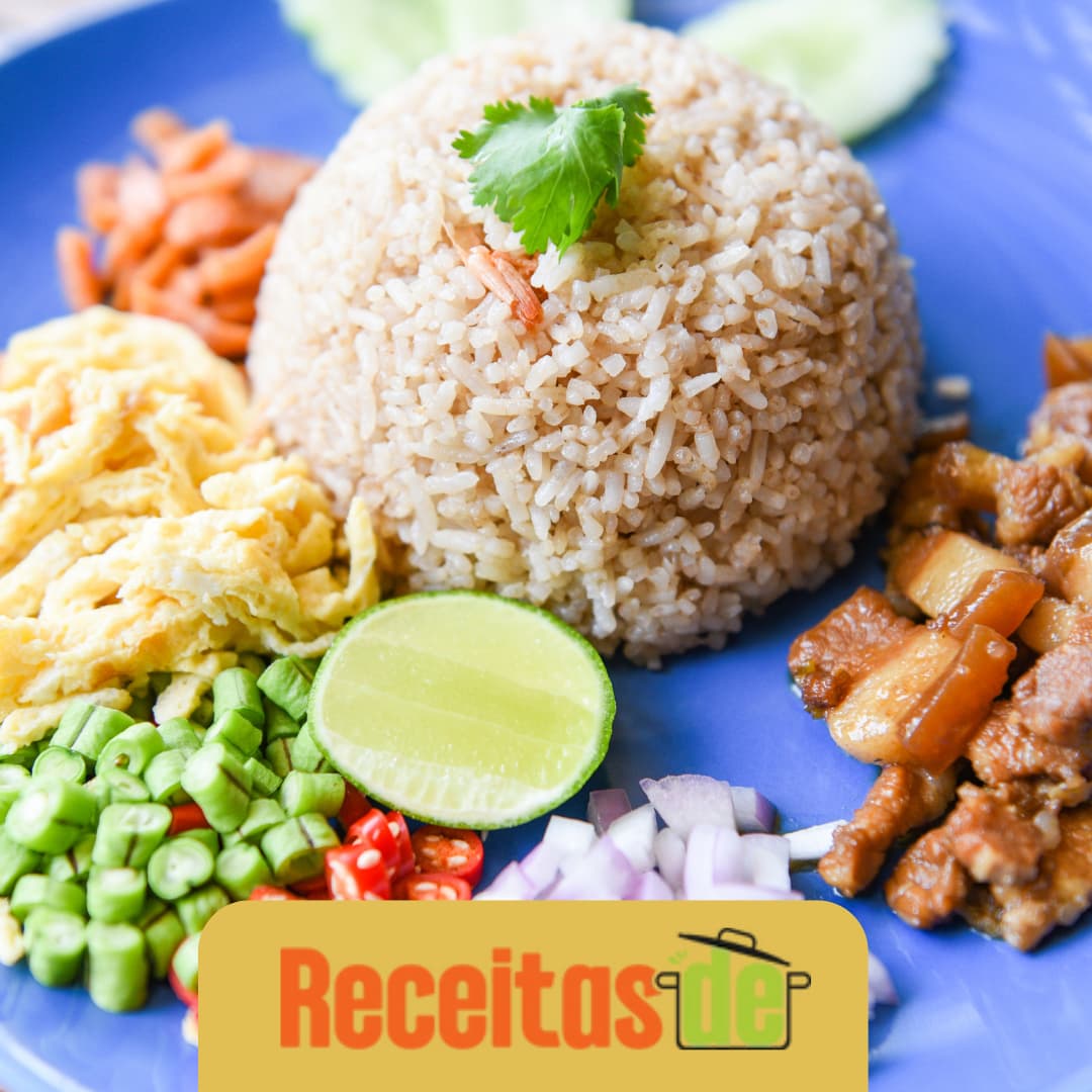 Arroz Integral Temperado com Limão e Pimenta