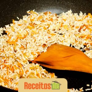 Arroz Soltinho com Cenoura