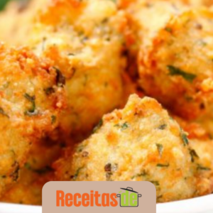 Bolinho de Arroz com Queijo