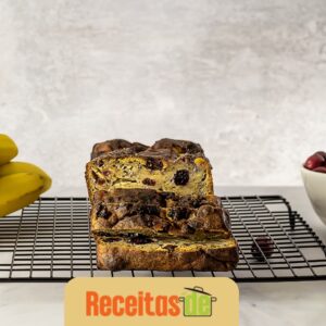 Bolo Diet de Banana sem Farinha e sem Açúcar