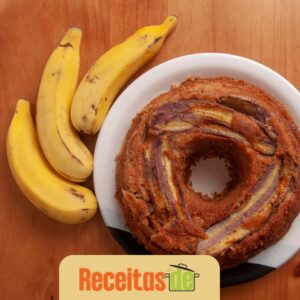 Bolo de Banana Funcional Fitness