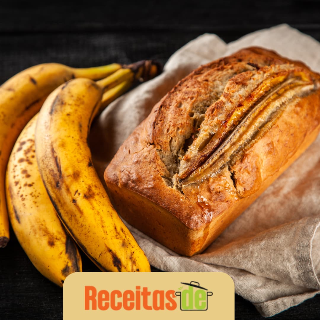 Bolo de Banana Integral Saudável