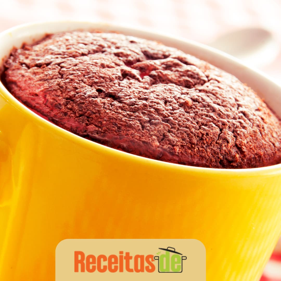 Bolo de Caneca Sem Glúten