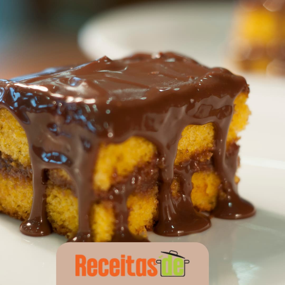 Bolo de Cenoura Delicioso