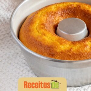 Bolo de Fubá com Erva-Doce sem Glúten