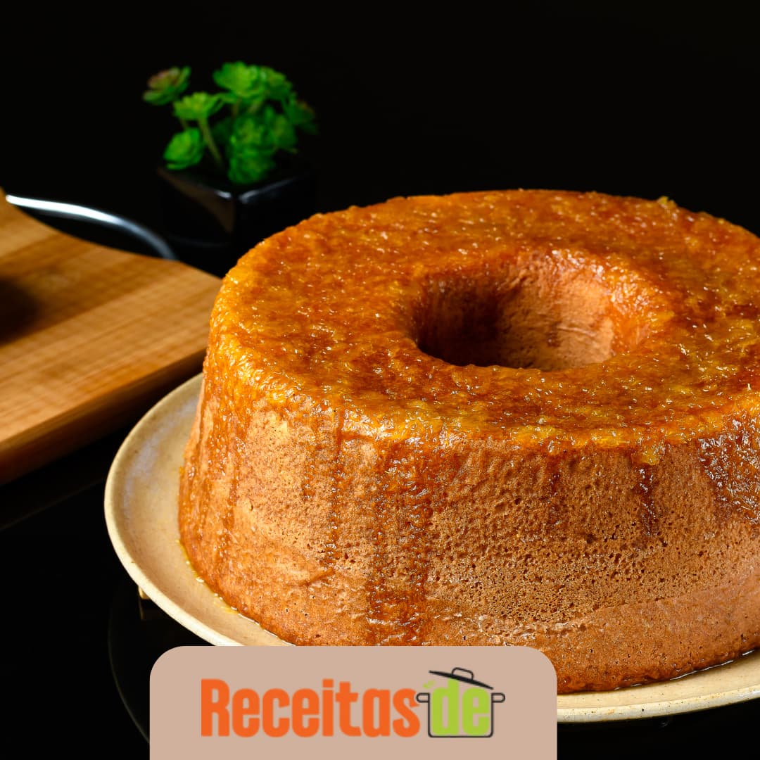 Bolo de Laranja e Canela sem Glúten