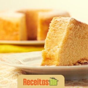 Bolo de Maisena e Gérmen de Trigo