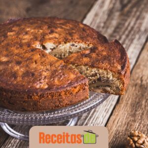 Bolo de Nozes Sem Farinha