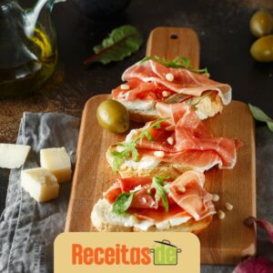 Bruschetta de Presunto Parma