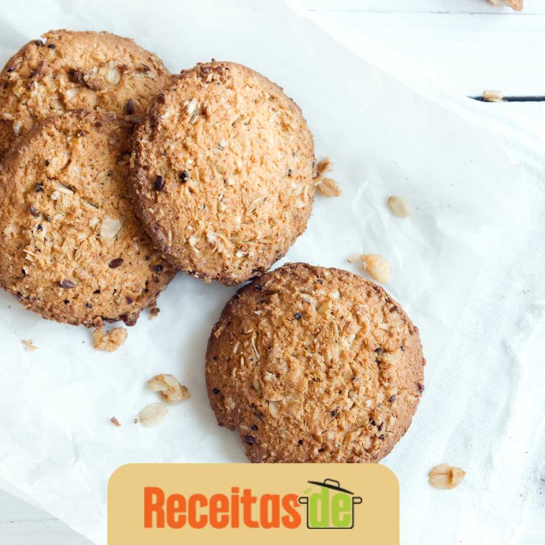 Cookies de Aveia Caseiros