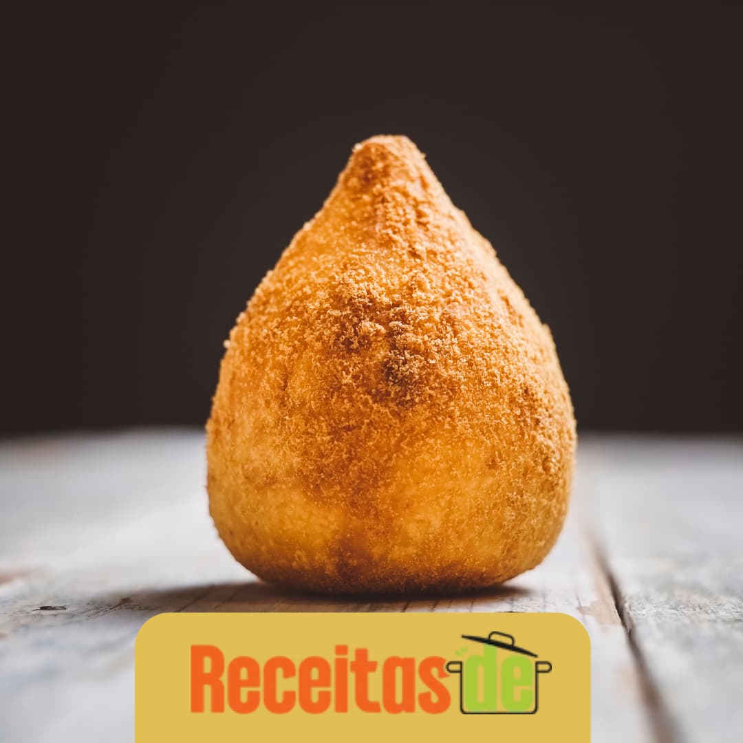 Coxinha Fit de Batata Doce Sem Glúten e Lactose
