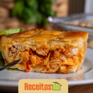 Empadão Low Carb de Frango e Palmito