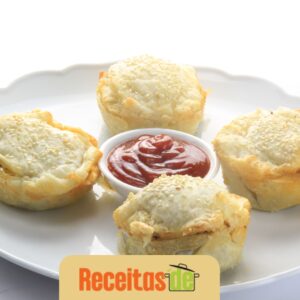 Empadinhas Low Carb de Frango