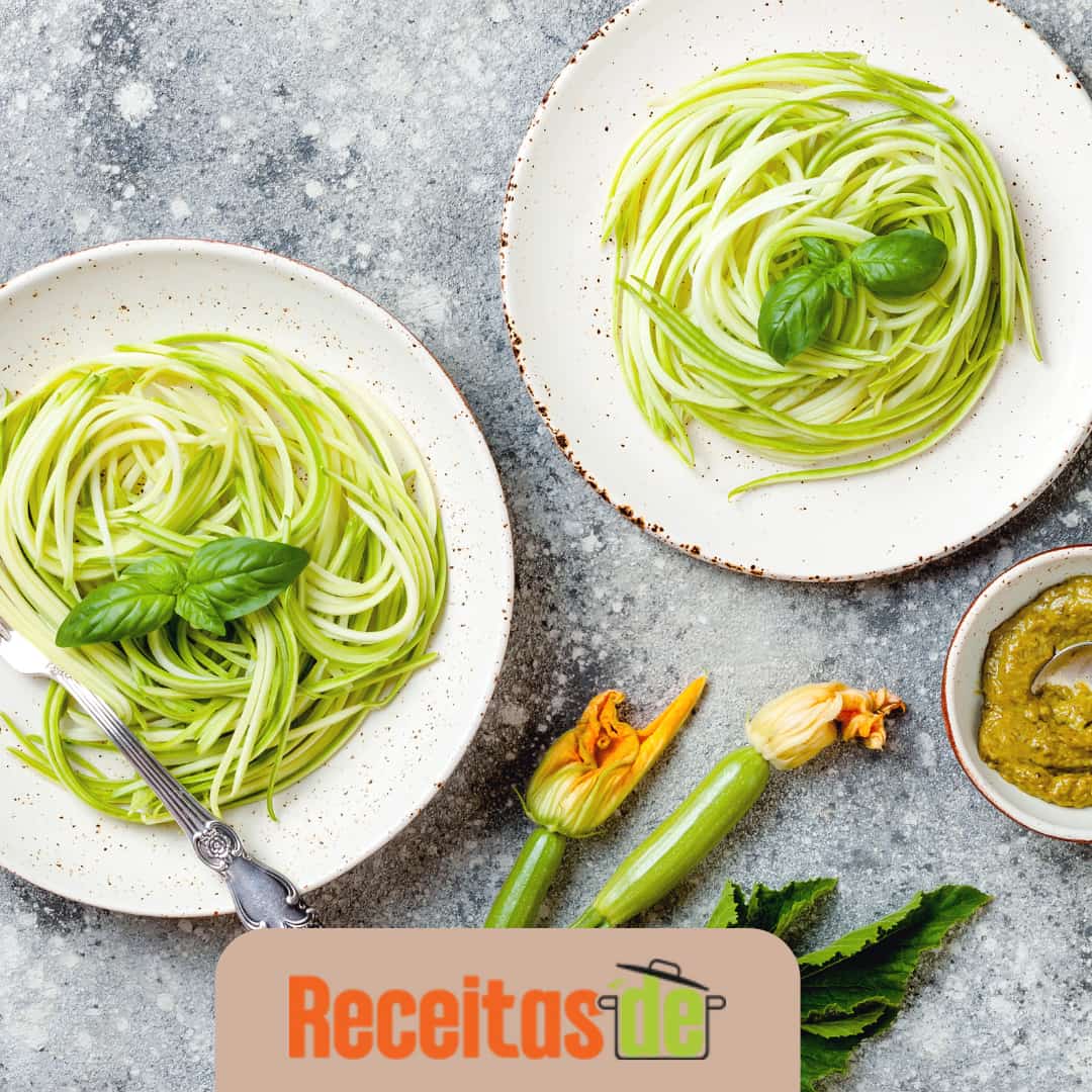 Espaguete de Abobrinha Low Carb