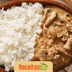 Estrogonofe de Frango sem Creme de Leite