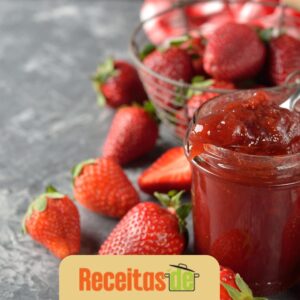 Geleia de Morango Orgânica Caseira