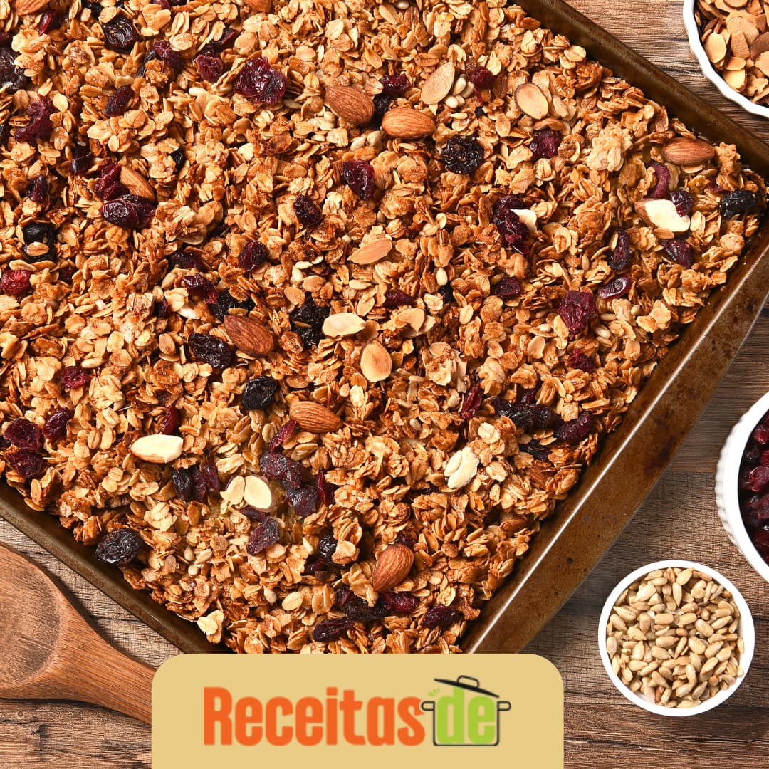 Granola Caseira Deliciosa e Crocante