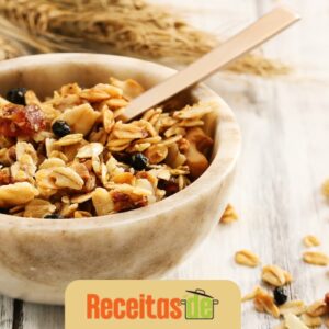 Granola Caseira Saudável e Crocante