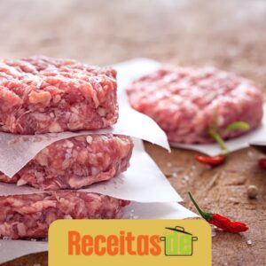 Hambúrguer Caseiro Fit