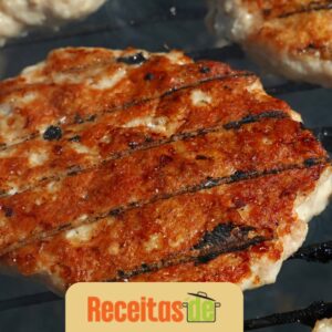 Hambúrguer de Frango com Aveia