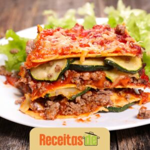 Lasanha de Abobrinha Low Carb