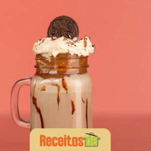 Milk Shake de Oreo com Doce de Leite