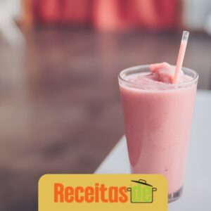 Milk-shake de Morango Cremoso
