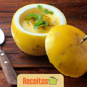 Mousse de Maracujá Vegana e Sem Açúcar