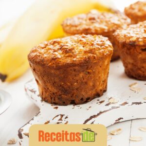 Muffin de Aveia Fitness na Máquina de Cupcake