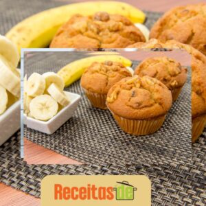 Muffin de Banana com Canela e Nozes (1)