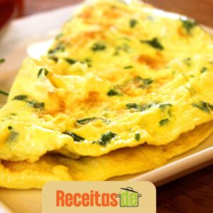 Omelete Falso de Requeijão