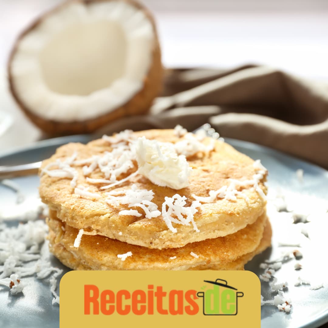 Panquecas Low Carb com Coco