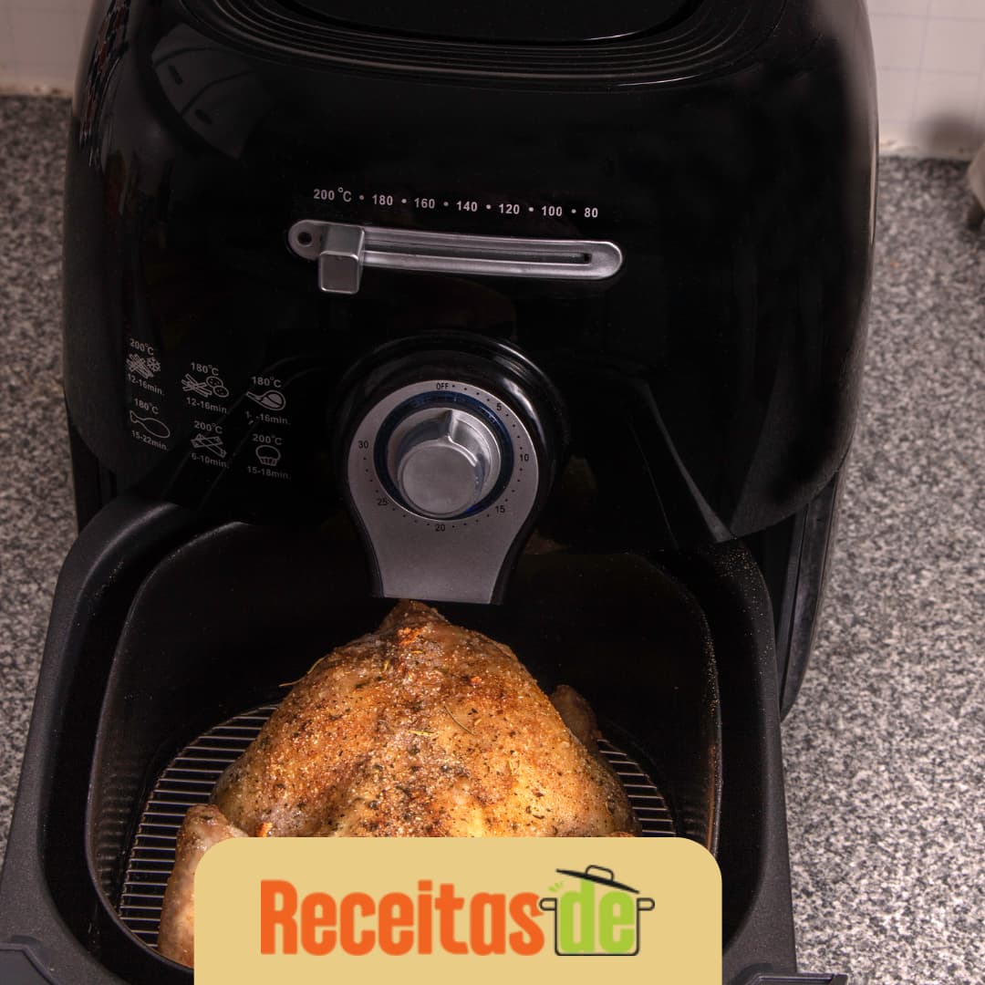 Peito de Frango Crocante na Air Fryer