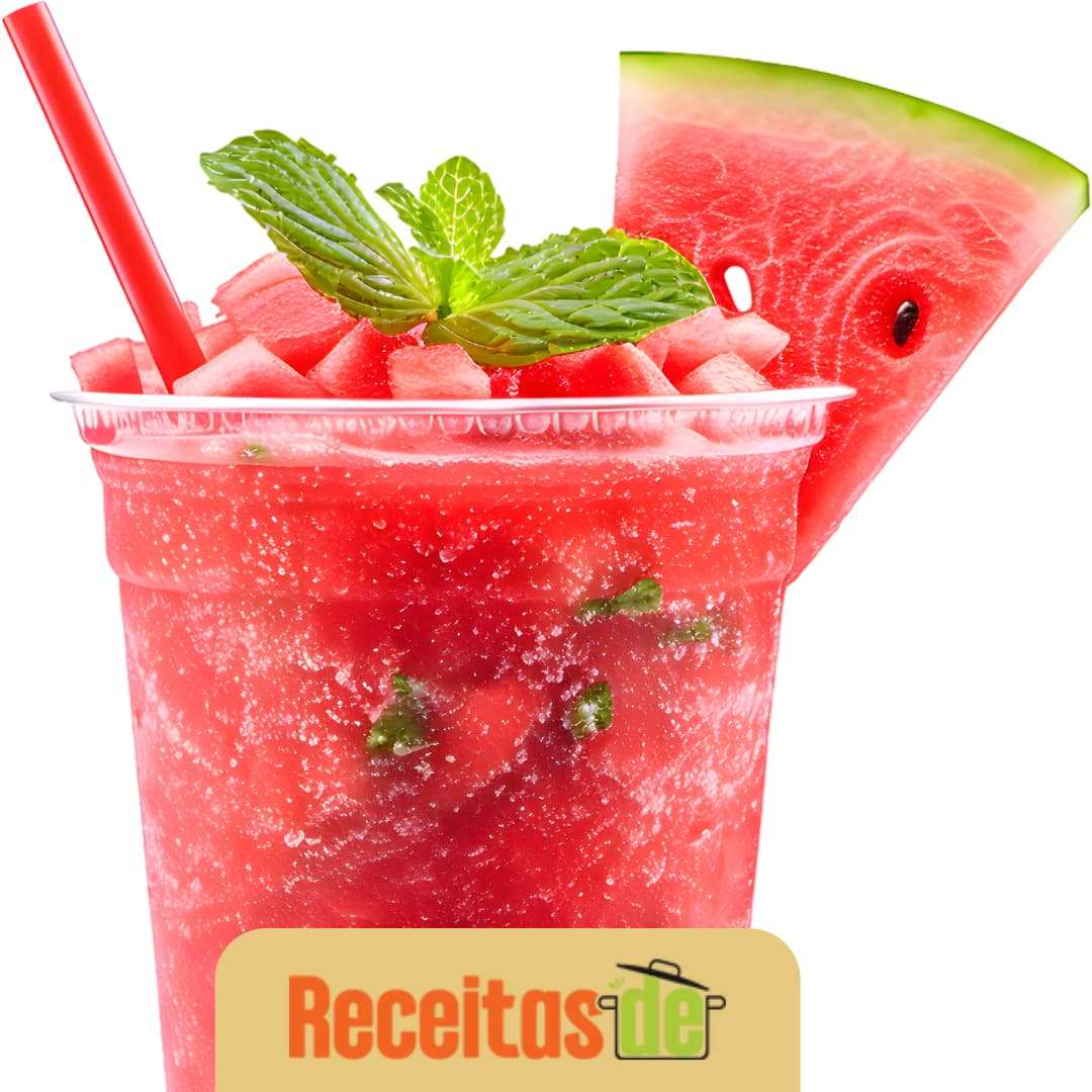 Receita de Batida Refrescante de Melancia com Água de Coco