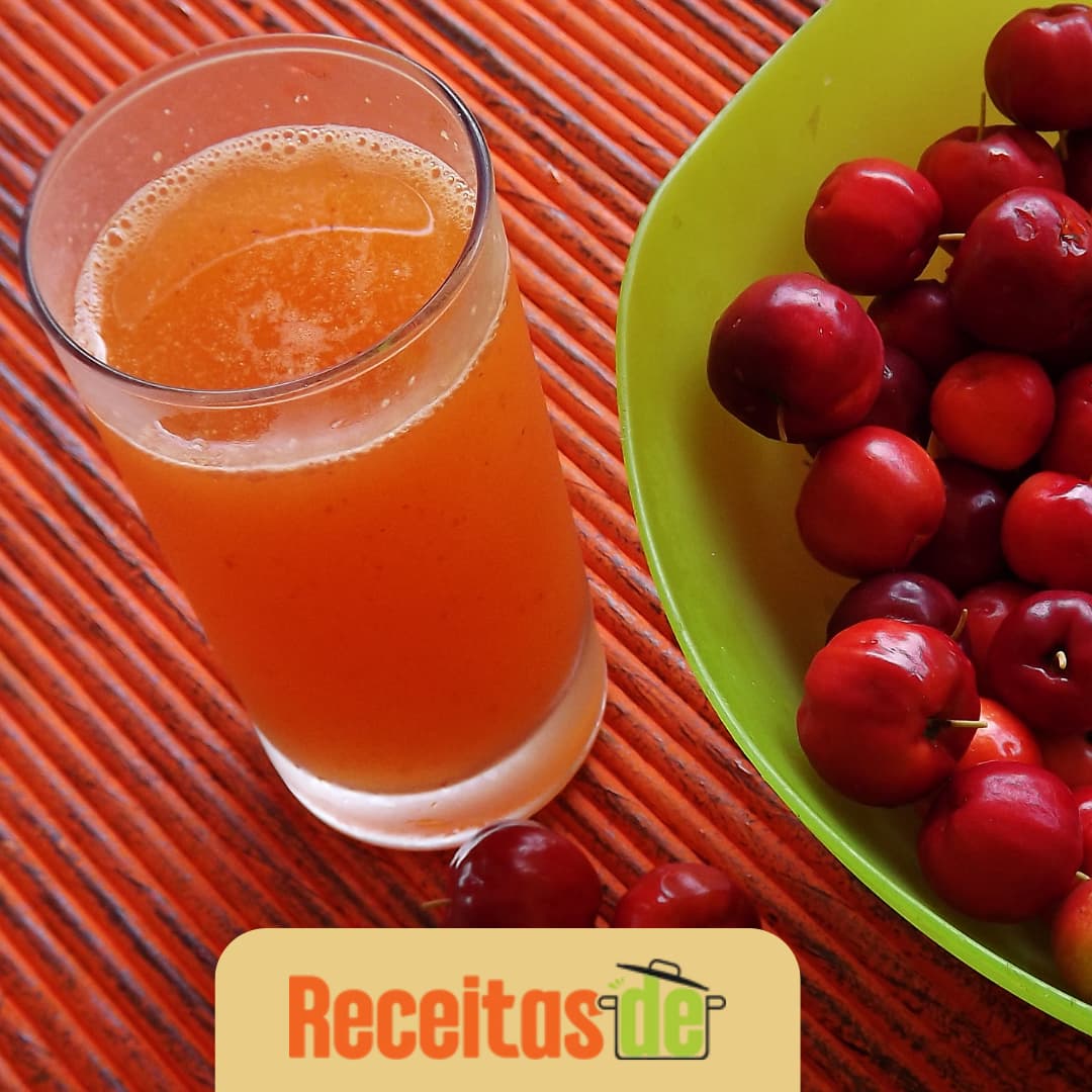 Receita de Batidão Cremoso de Acerola Delicioso