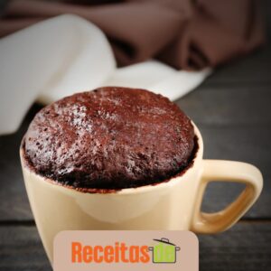 Receita de Bolo de Caneca de Aveia Sem Glúten