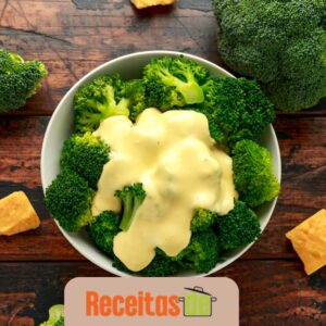 Receita de Brócolis com Molho Branco