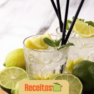 Receita de Caipirinha de Limão