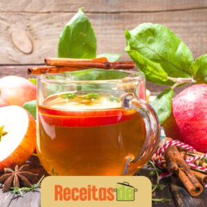 Receita de Chá de Canela com Maçã