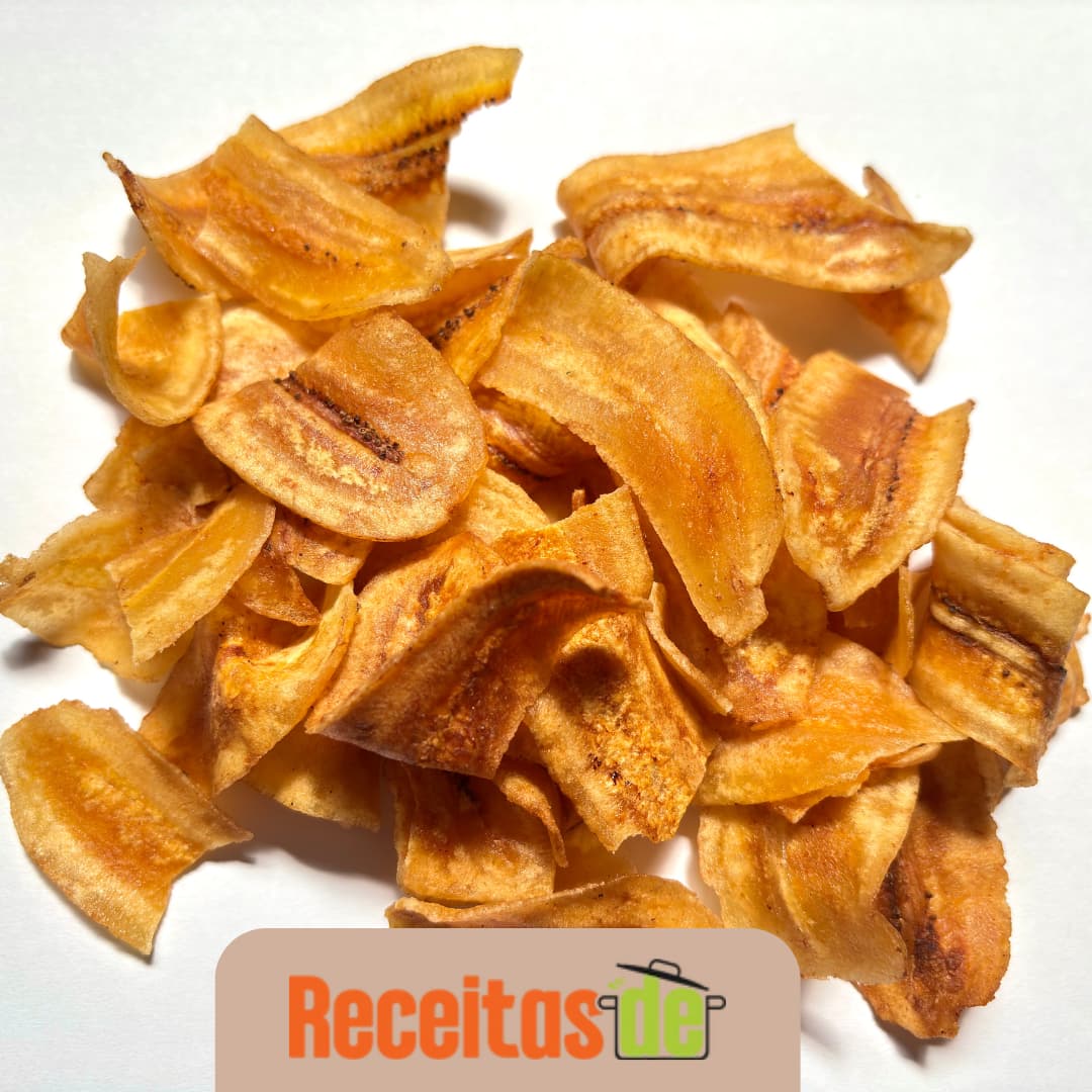 Receita de Chips de Banana