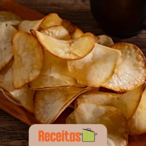 Receita de Chips de Mandioca Crocantes e Deliciosos