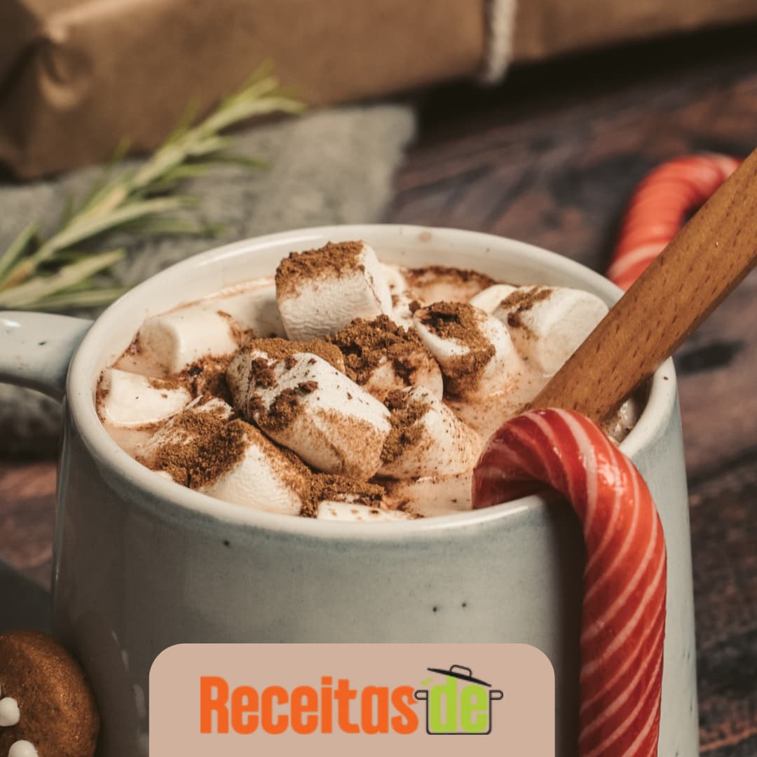 Receita de Chocolate Quente de Inverno com Marshmallow